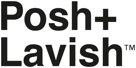 posh lavish logo black