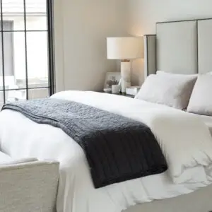 Cariloha Stripe Stich Quilt Throw