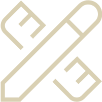 Custom fitting icon representing personalized mattress selection for optimal comfort and support at Midwest Mattress Company.