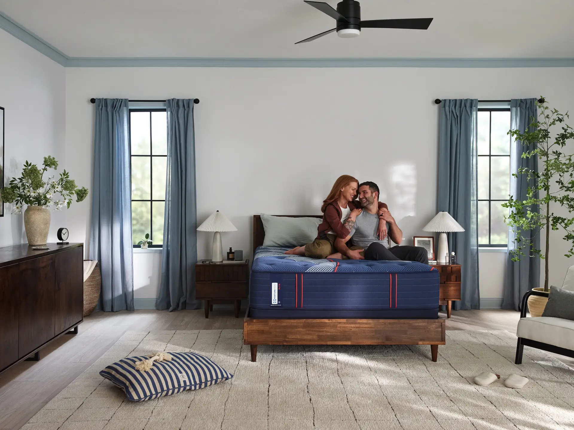Sealy Brenham Medium Euro Pillow Top - Image 3