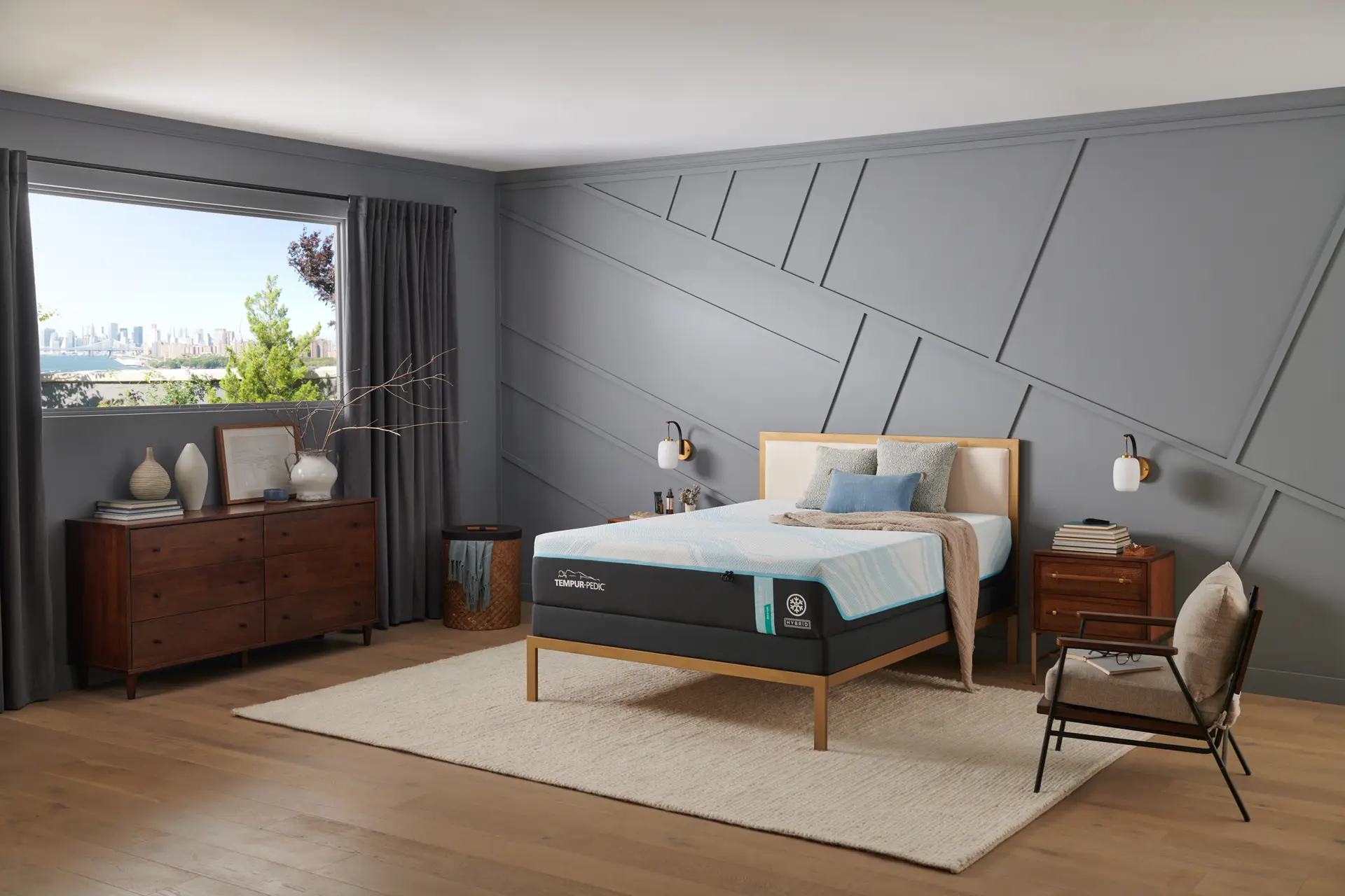 Tempur-Pedic ProBreeze Medium Hybrid
